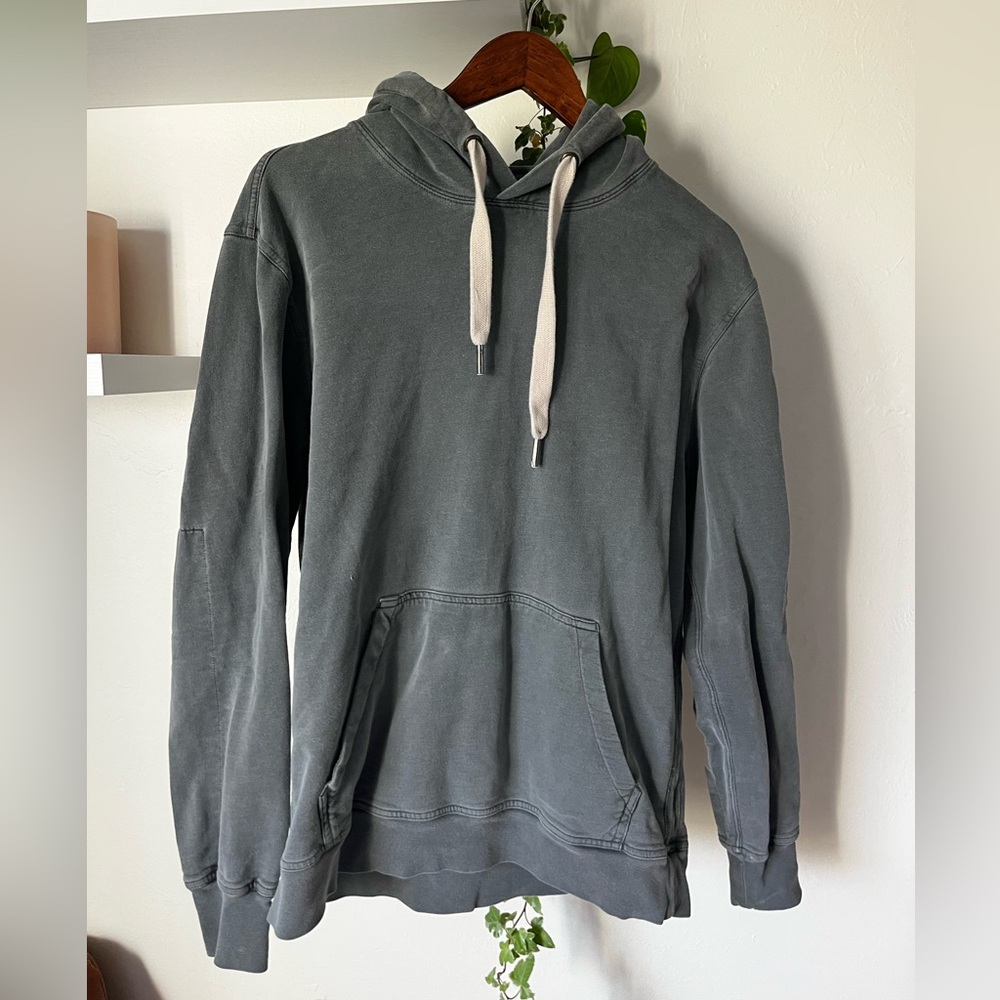 Buck Mason Charcoal Hoodie
